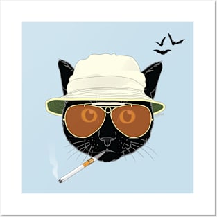 Fear & Loathing Cat Posters and Art